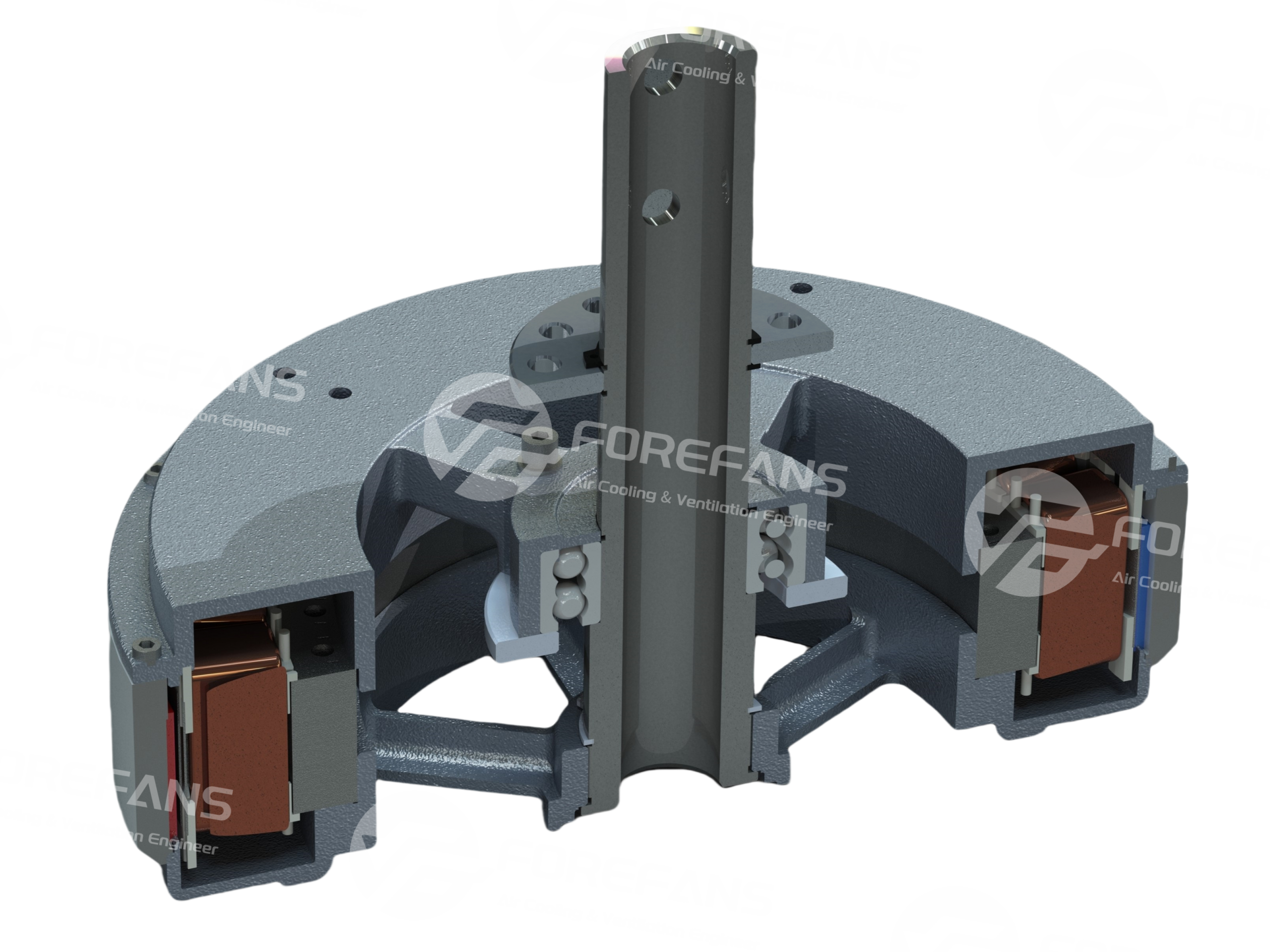 JF Series-6 blades HVLS fan - Image 5