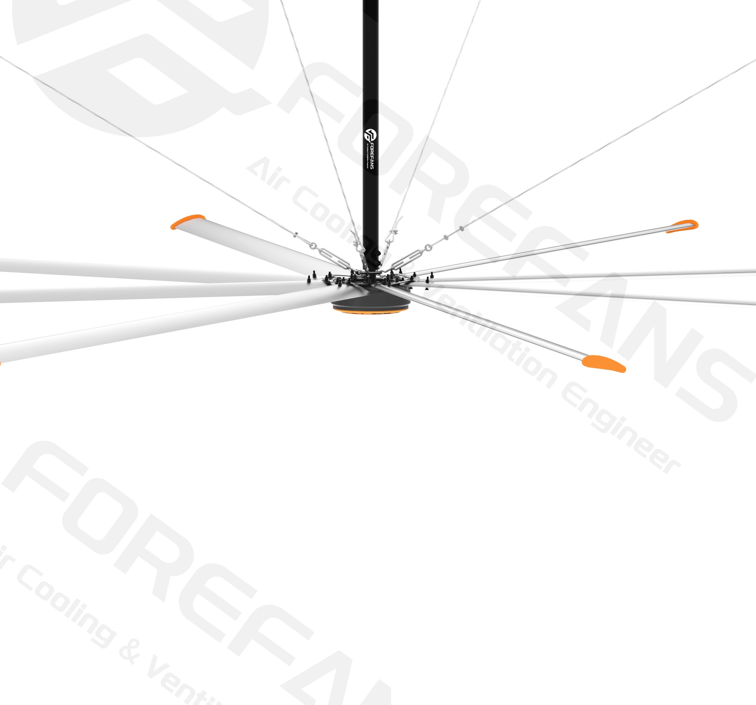 JF hvls fan 8 blade